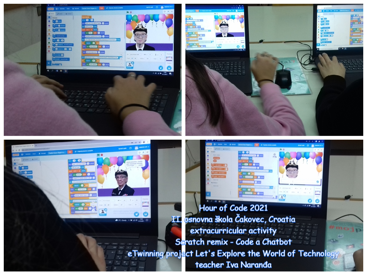 Hour of Code - Scratch chatbot